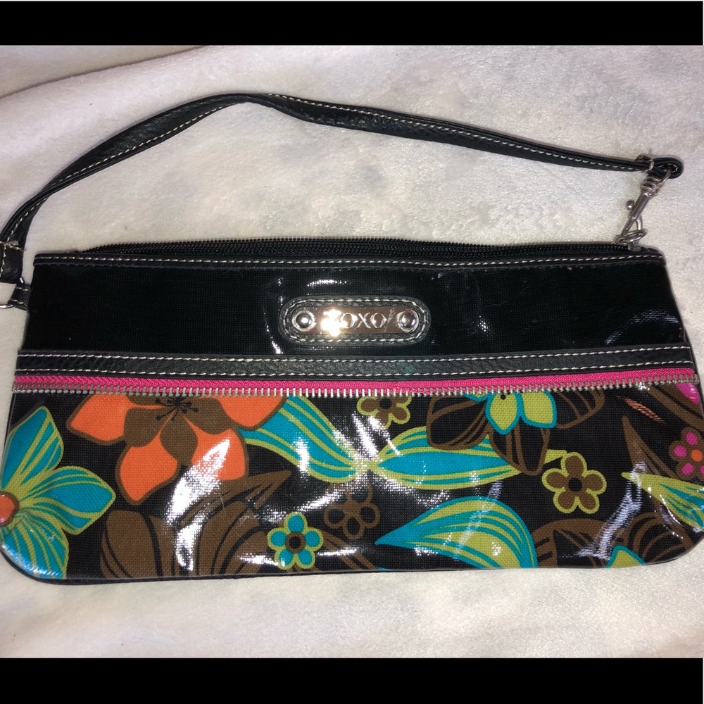 Xoxo bag, clutch small. Floral